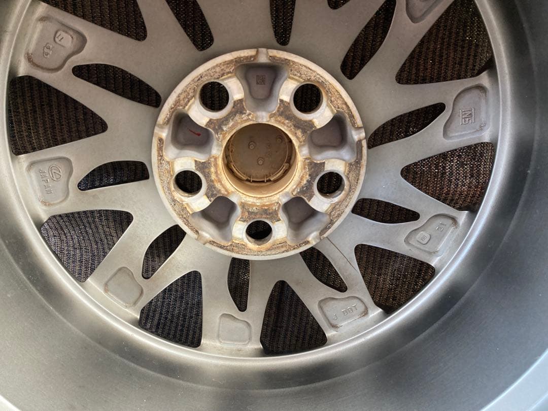 レクサスLS500h 純正245/50RF19夏タイヤアルミ4本セット