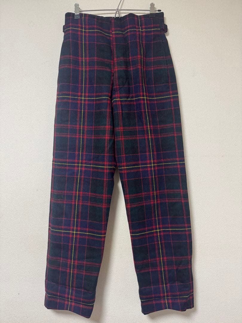 スコットランド軍 セレモニーパンツ タータン トラウザーズ
