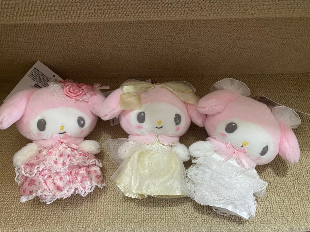 サンリオ レディマイメロディ マスコットホルダー3点セット
