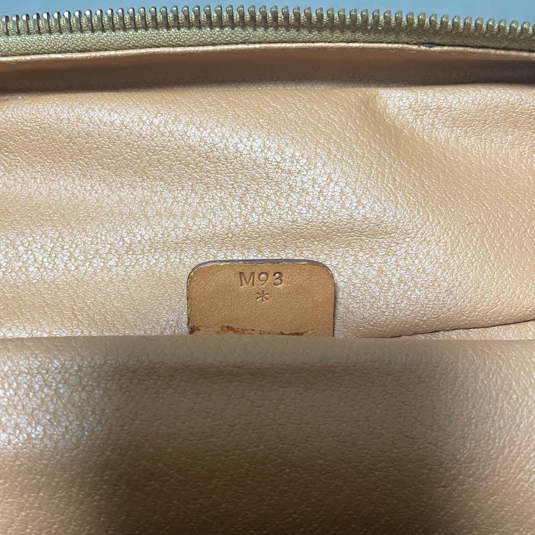 美品　CELINE セリーヌ バニティバッグ PVC マカダム柄 ヴィンテージ