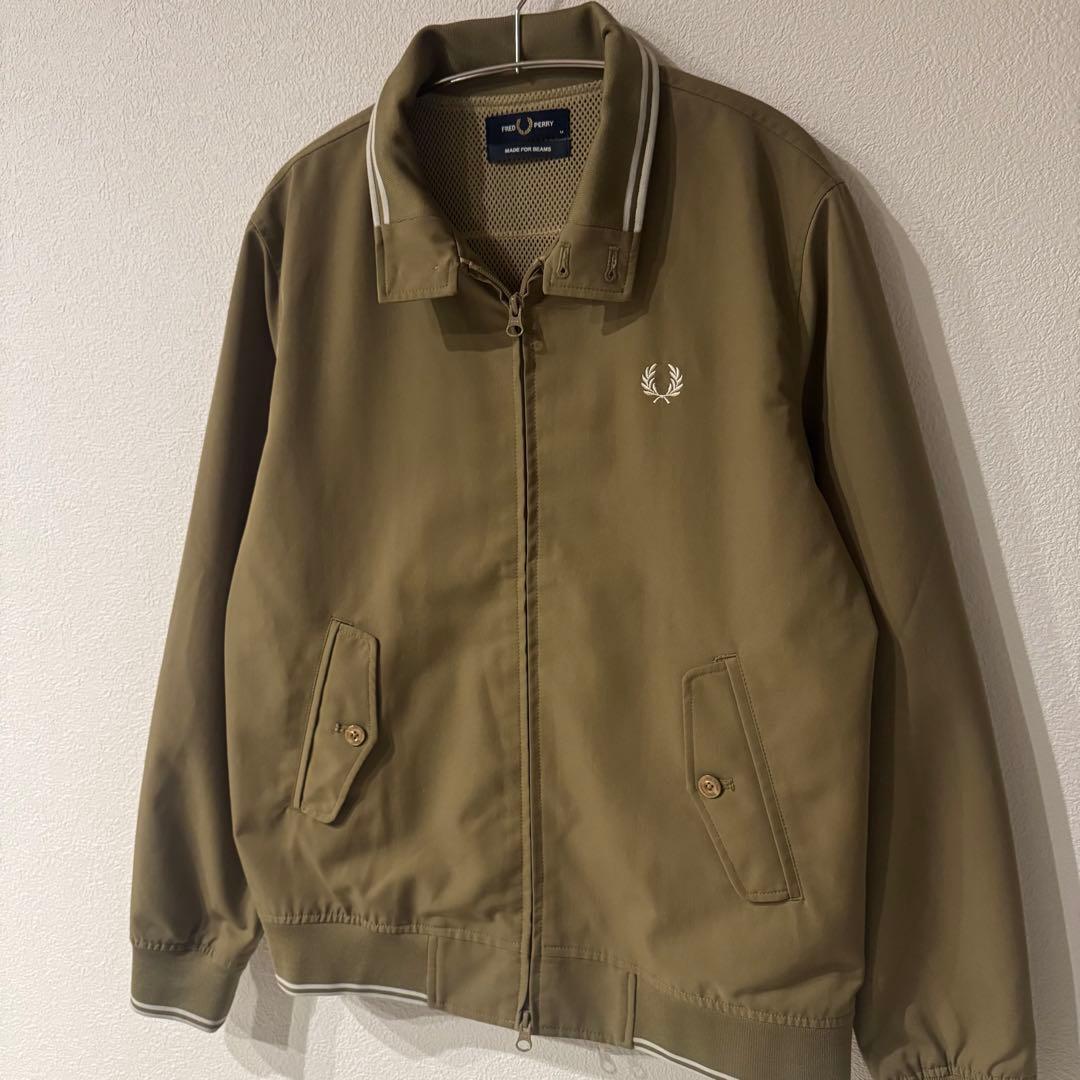 FRED PERRY ビームス　別注　ハリントンジャケット　24FW コラボ　M