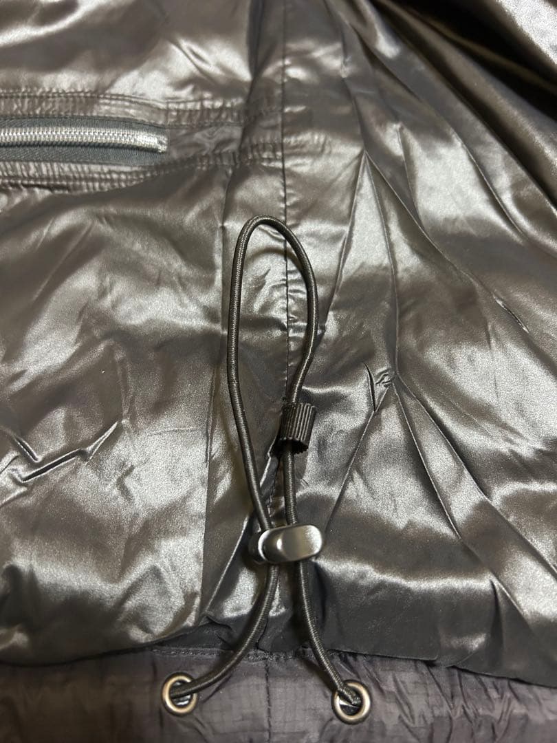 ジャケット・アウター BAL REMOVABLE SLEEVE DOWN JACKET BLACK