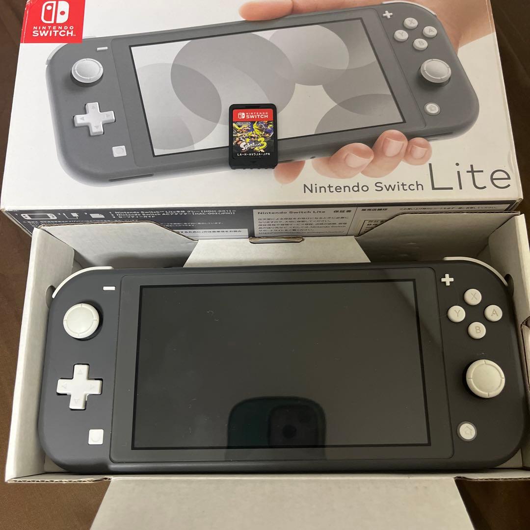 Nintendo Switch Lite グレー + Splatoon 3