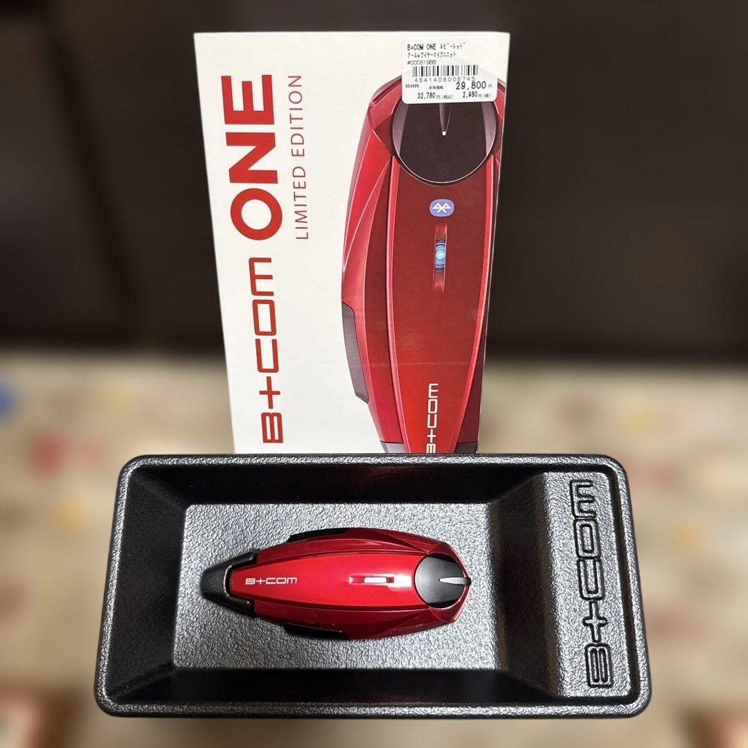 [fuji様] B+COM ビーコム ONE ルビーレッド