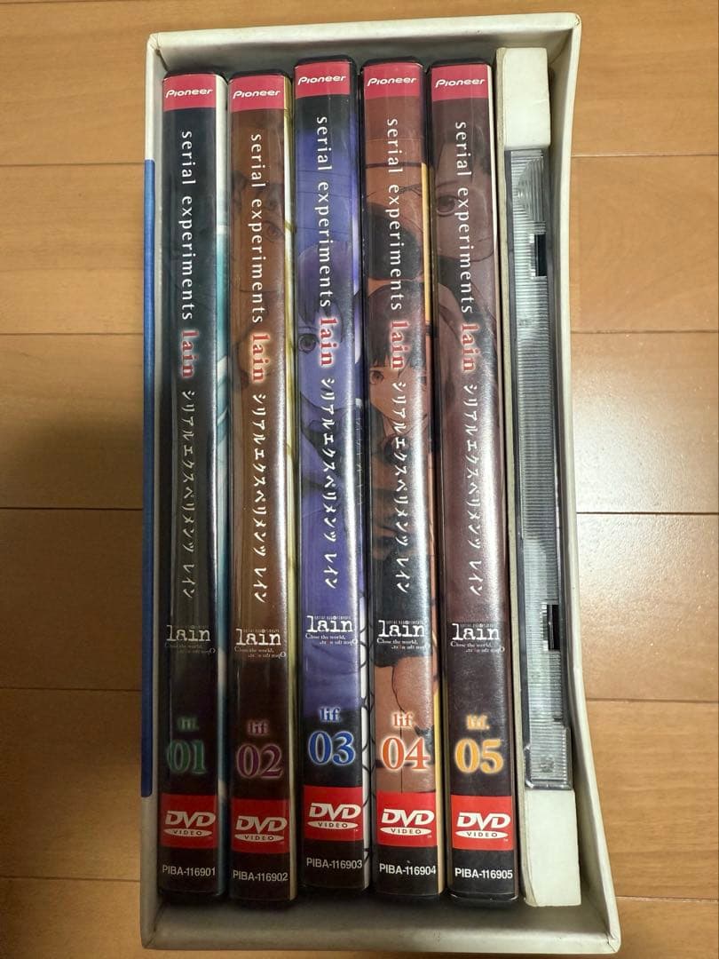 Serial Experiments Lain CD DVD セット