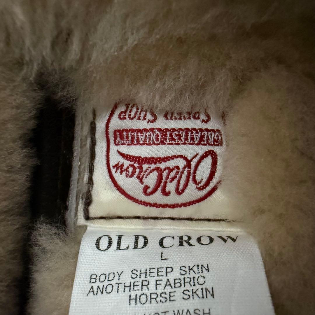 グラッドハンド オールドクロウ ムートンキャップ B-3 防寒