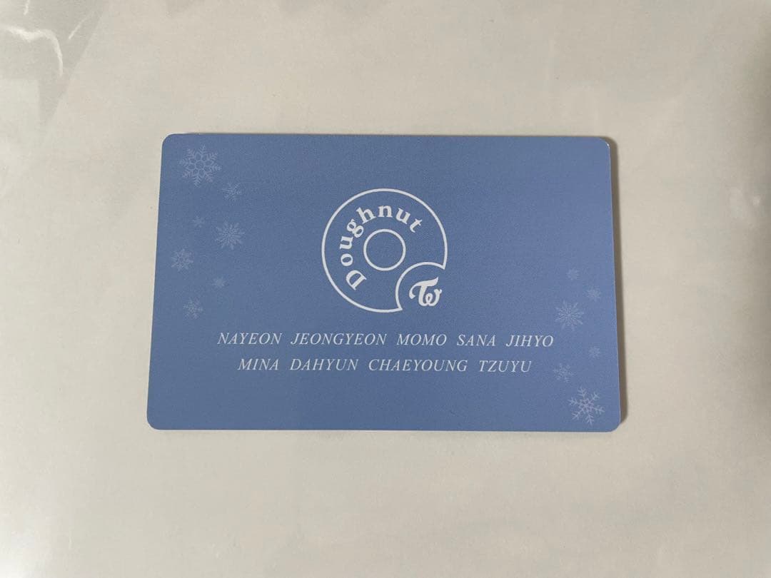 TWICE ツウィDoughnut 早期予約特典 トレカ ハイタッチ券 公式