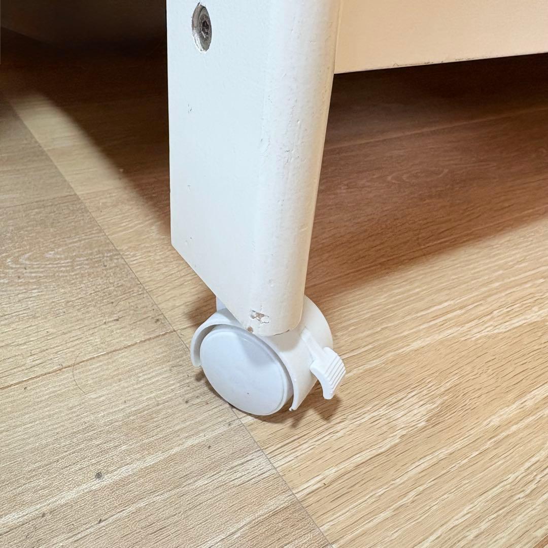 KATOJI ホワイト 木製 ベビーベッド 120×70 レギュラー