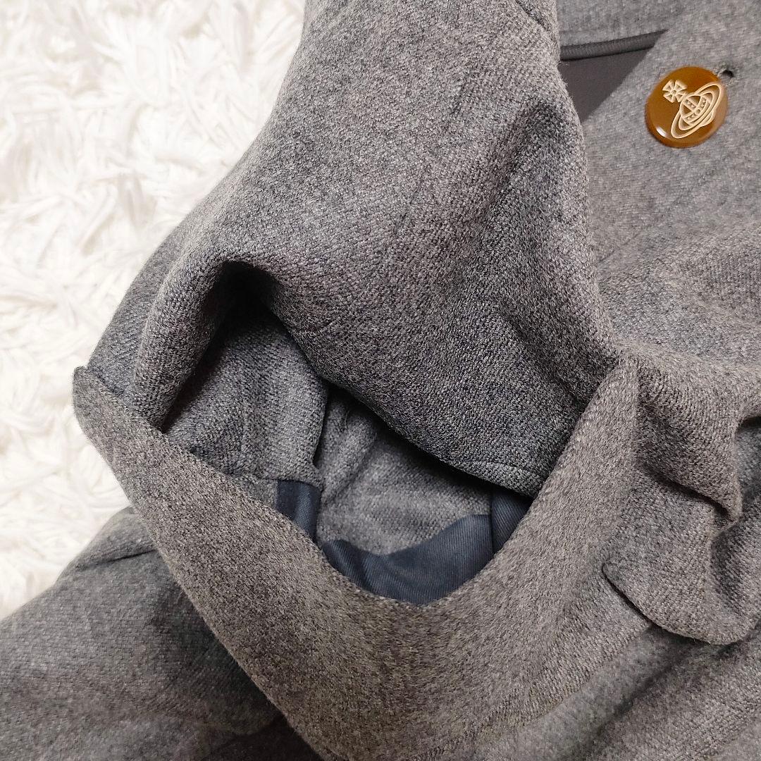 ヴィヴィアンウエストウッドレッドレーベル ウール ラップスカート オーブボタン