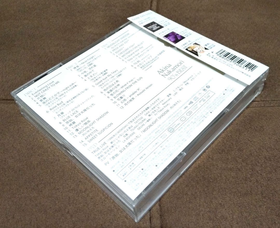 ☆入手困難:帯付き☆中森明菜☆歌姫伝説～90's BEST～3disc+DVD☆