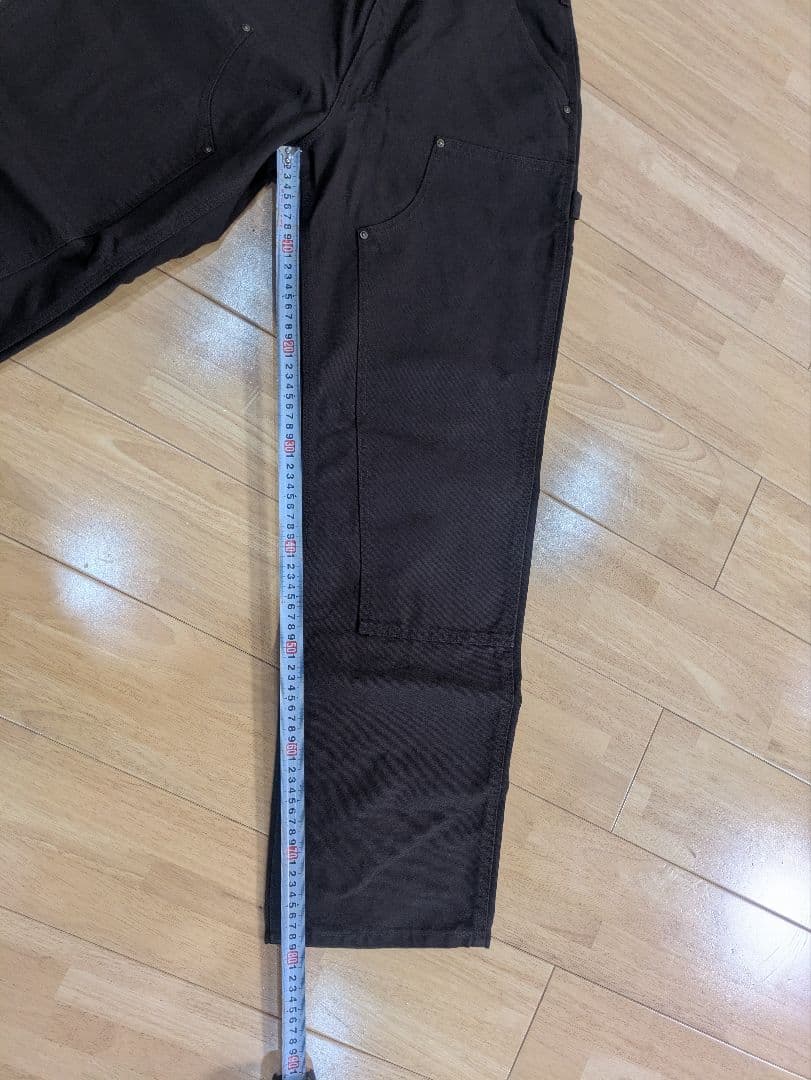 カーハートBNO136 32x32 ダブルニーペインターパンツ ダ―クブラウン