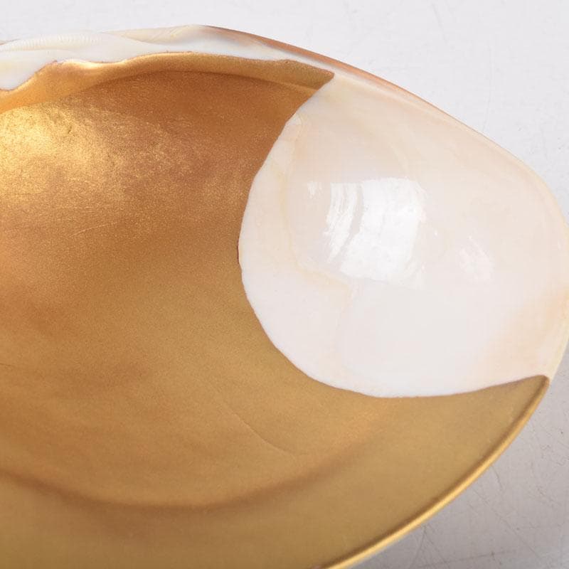 ジンジャー 　高橋正良作　浮彫　波月蒔絵　蛤香合　共箱　C　8518