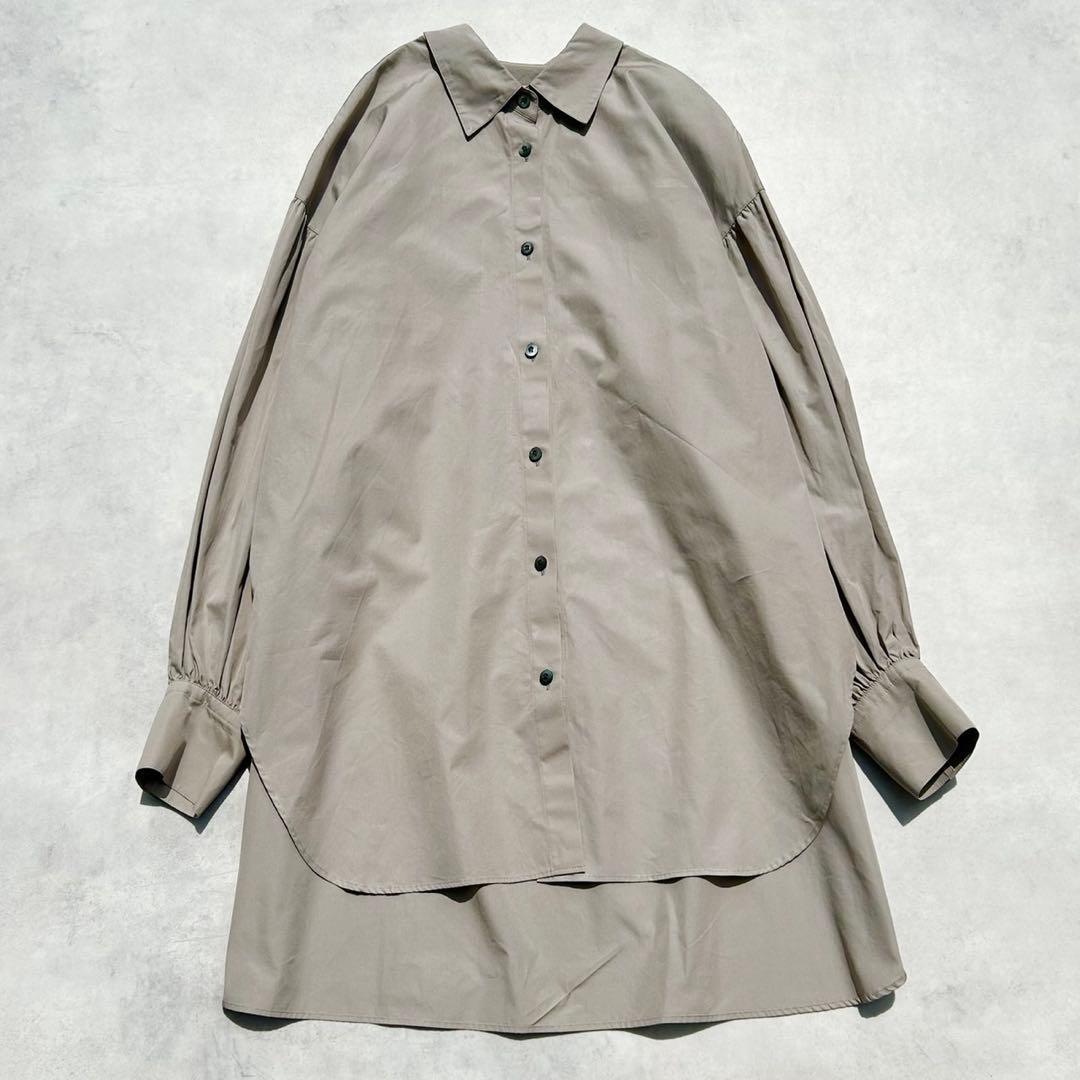 アドーア　THOMAS MASON Coブロードブラウス　現行品　24AW