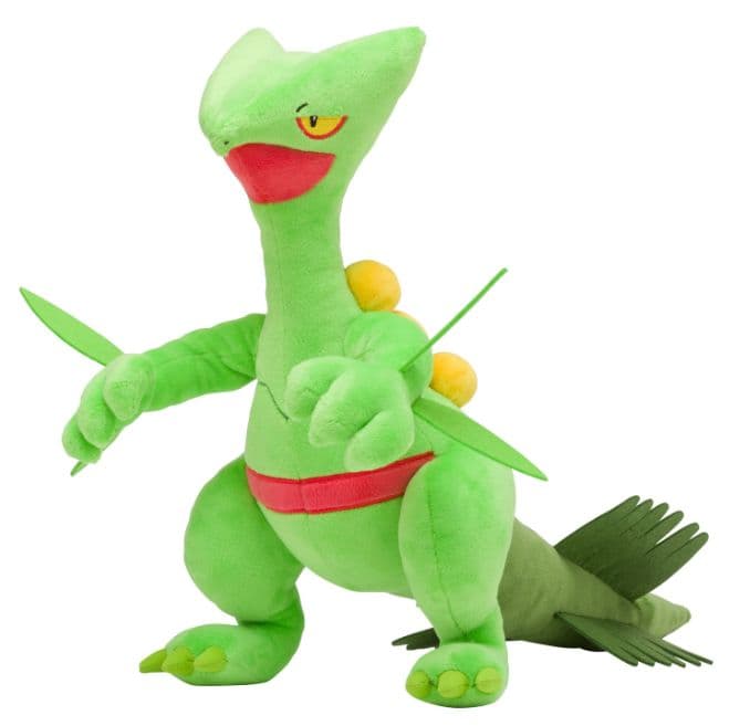 ポケモン　ぬいぐるみ　ジュカイン　アクション　可動式　202307092045