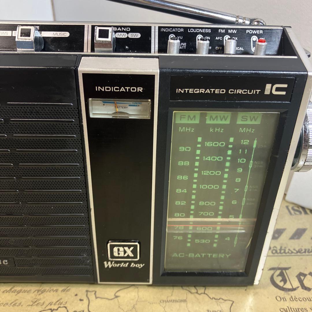 整備済動作品　ナショナル　ワールドボーイGX 後期型