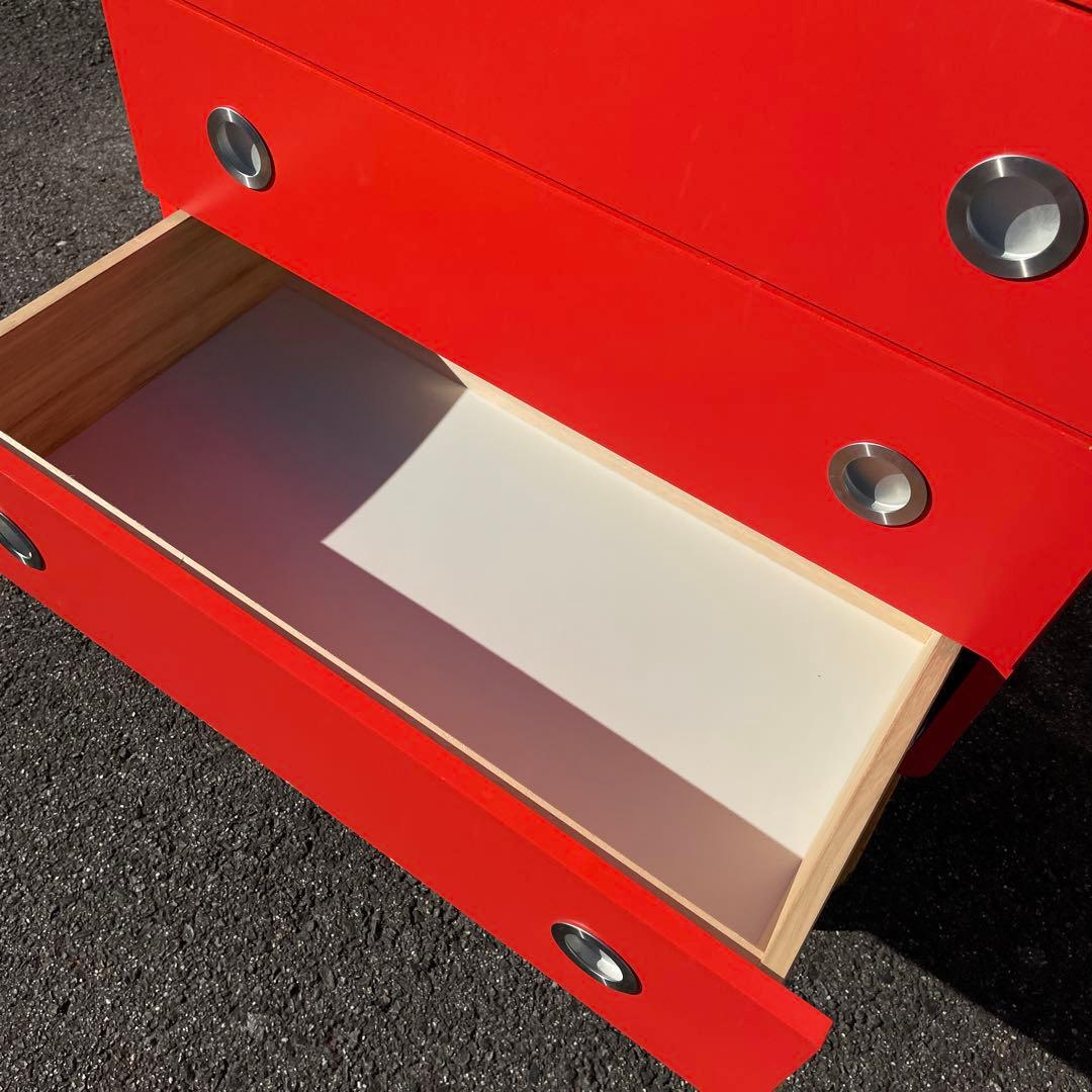 LEGNATEC　レグナテック　4段　チェスト　タンス　ベビーレトロポップ