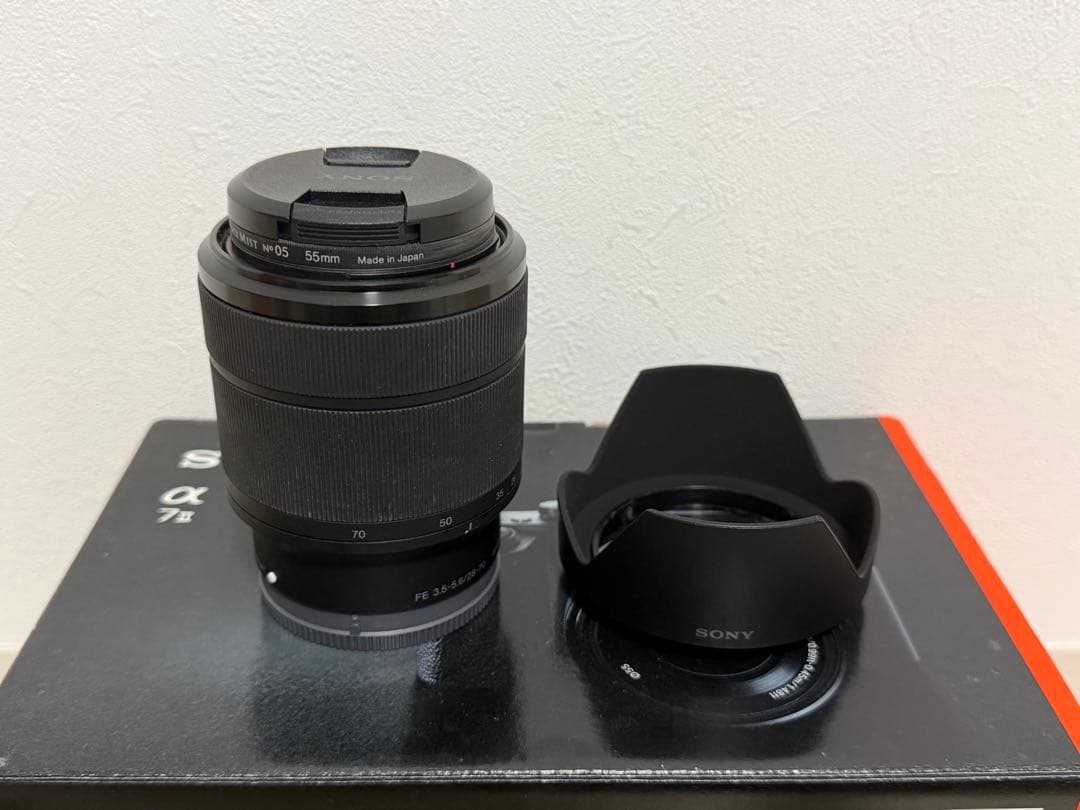［美品］ショット数わずか「1837回」★SONYα7Ⅱレンズキット&単焦点レンズ
