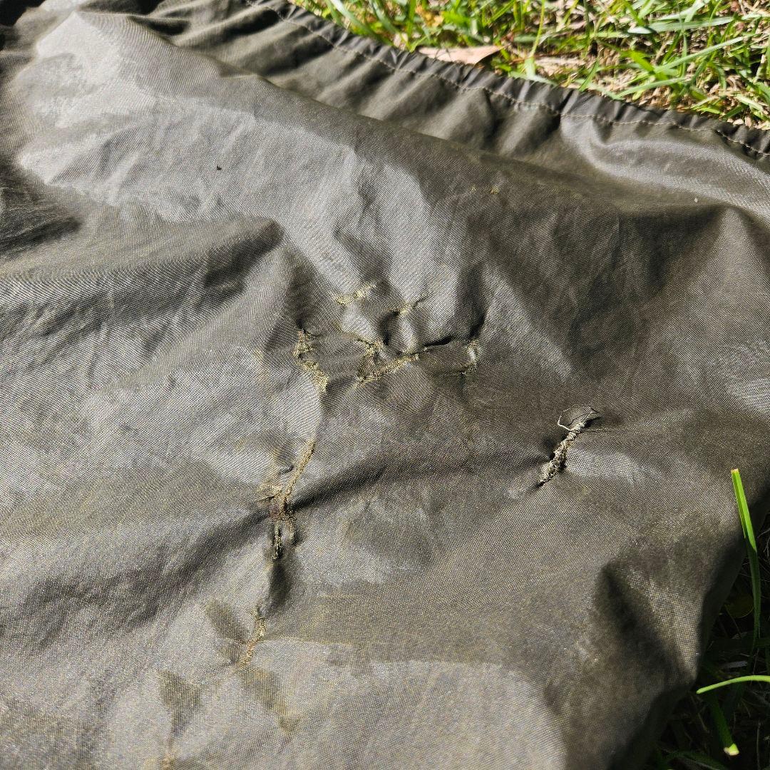 ダッチアーミーテント 軍ランドリーバック付き 軍幕 ミリタリー オランダ軍