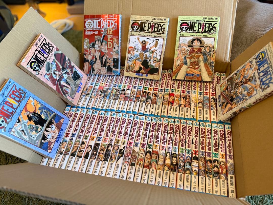 美品ONE PIECE 1巻〜61巻+103巻+RED GC