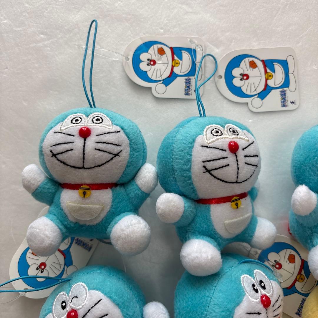 ドラえもん＆元祖ドラえもん　ゴム紐マスコット-R