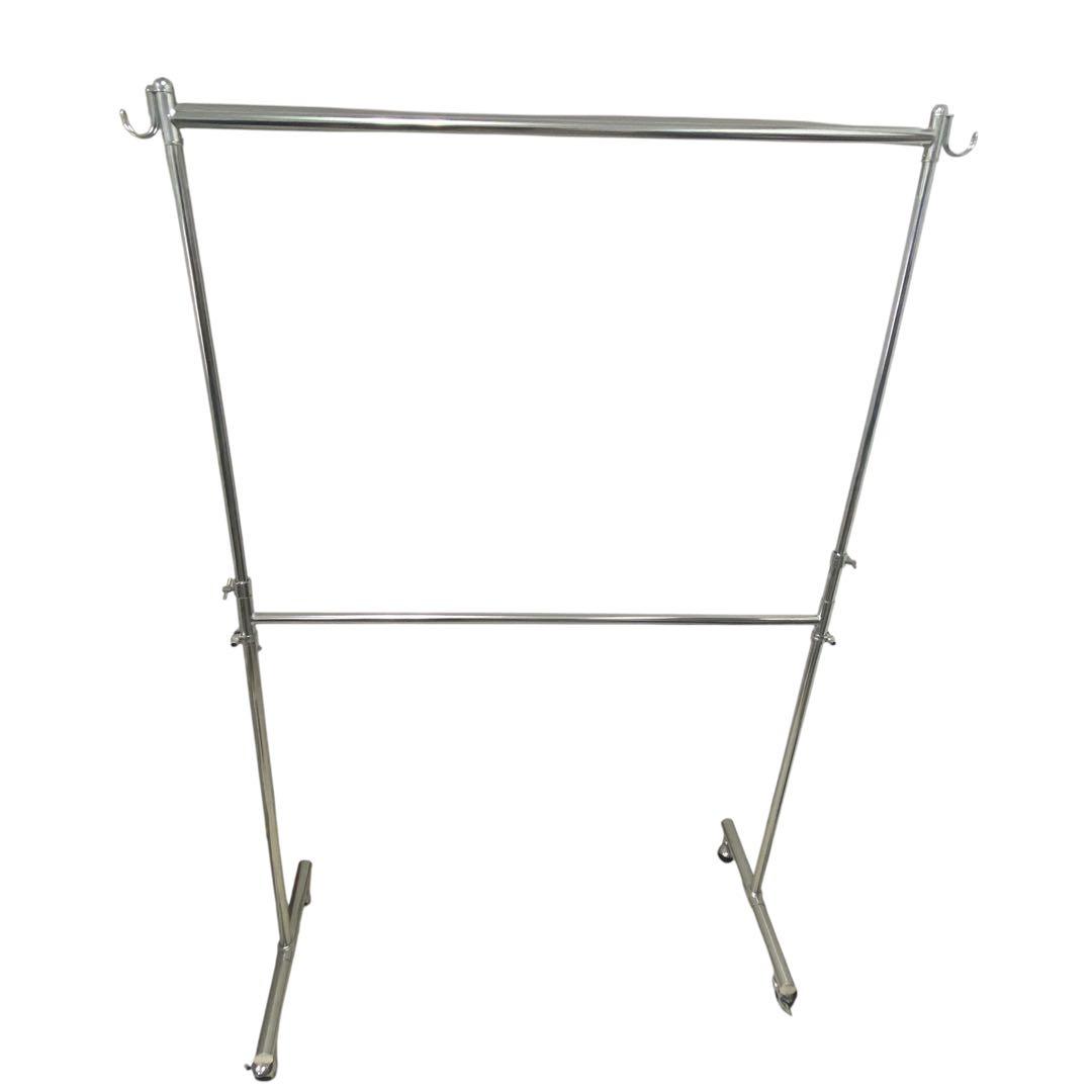 E96 頑丈ハンガーシングル 幅130タイプ ハンガーラック ハンガーポール