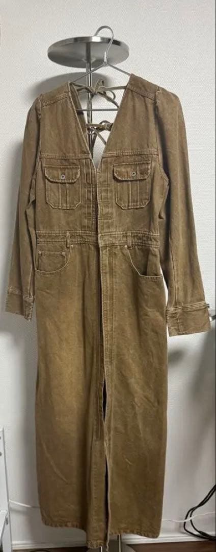 えみさん専用ADORABLE BACK RIBBON DENIM DRESS