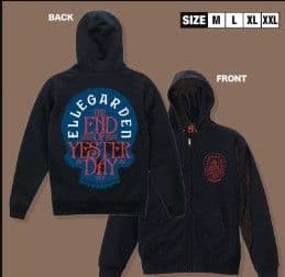 ELLEGARDEN ジップパーカー XL