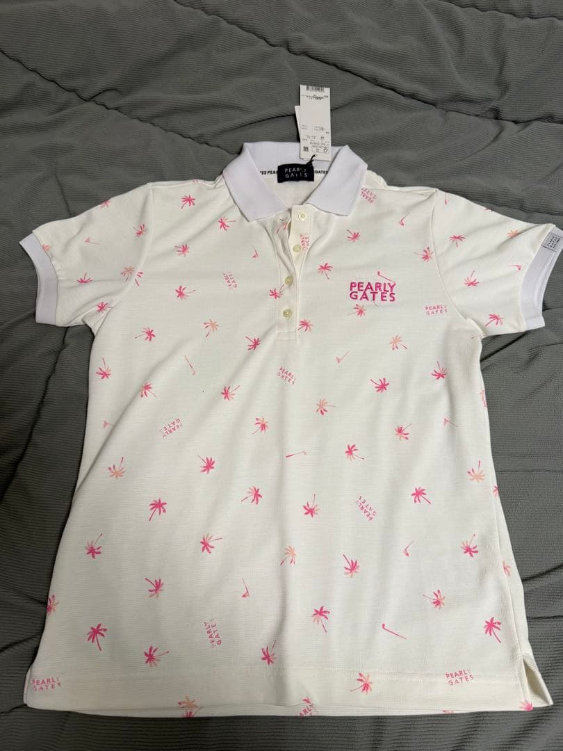 まとめ売り！ PEARLY GATES パームツリー柄ポロシャツ
