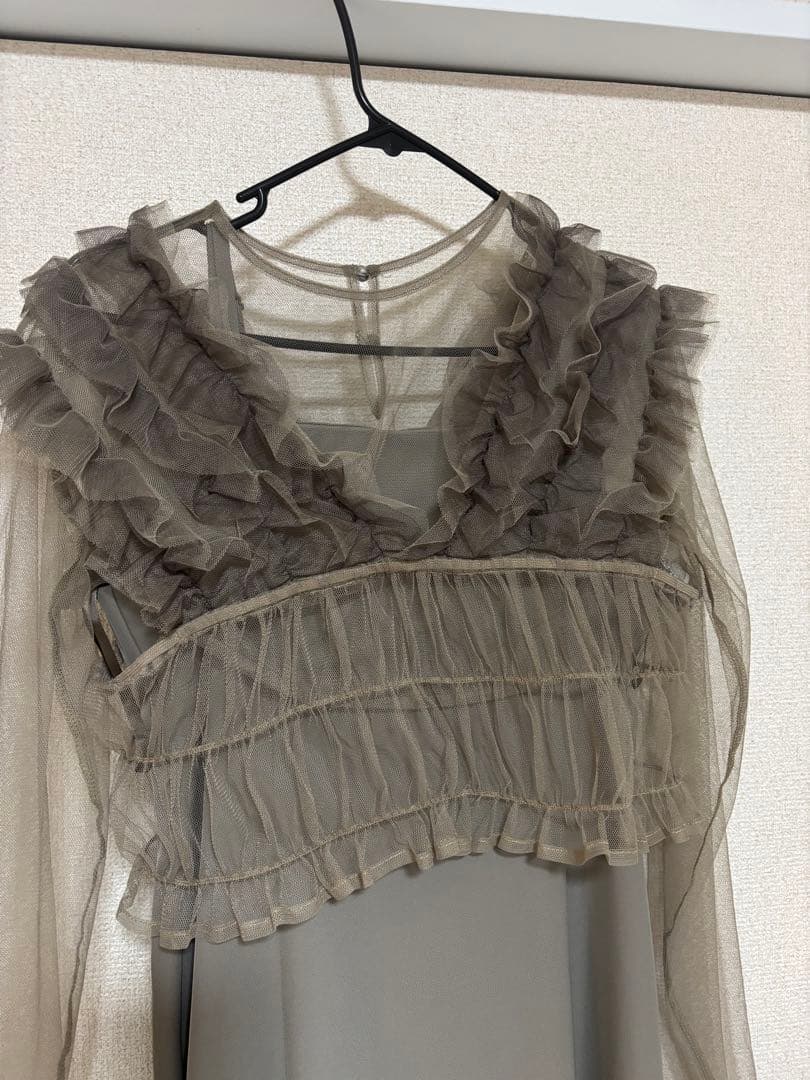 atlo by POUR VOUS フリルドレス Mサイズ