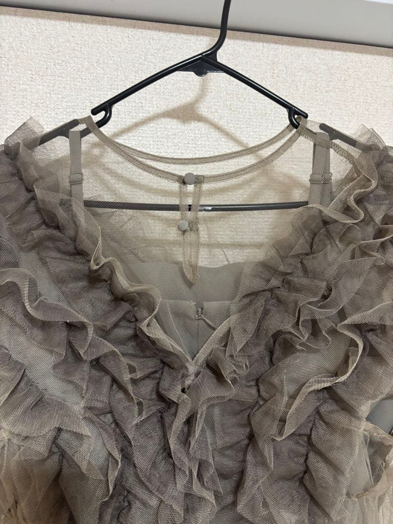 atlo by POUR VOUS フリルドレス Mサイズ