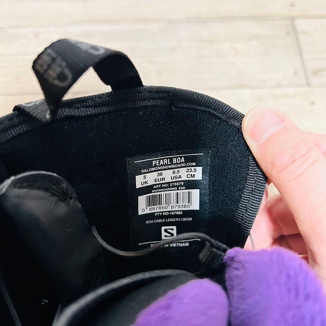 SALOMON PEARL BOA 23.5cm 軽量 スノーボードブーツ