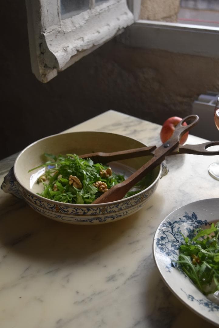 クレイユモントロー コルベール　サラディエ/レギュミエール　アンティーク皿