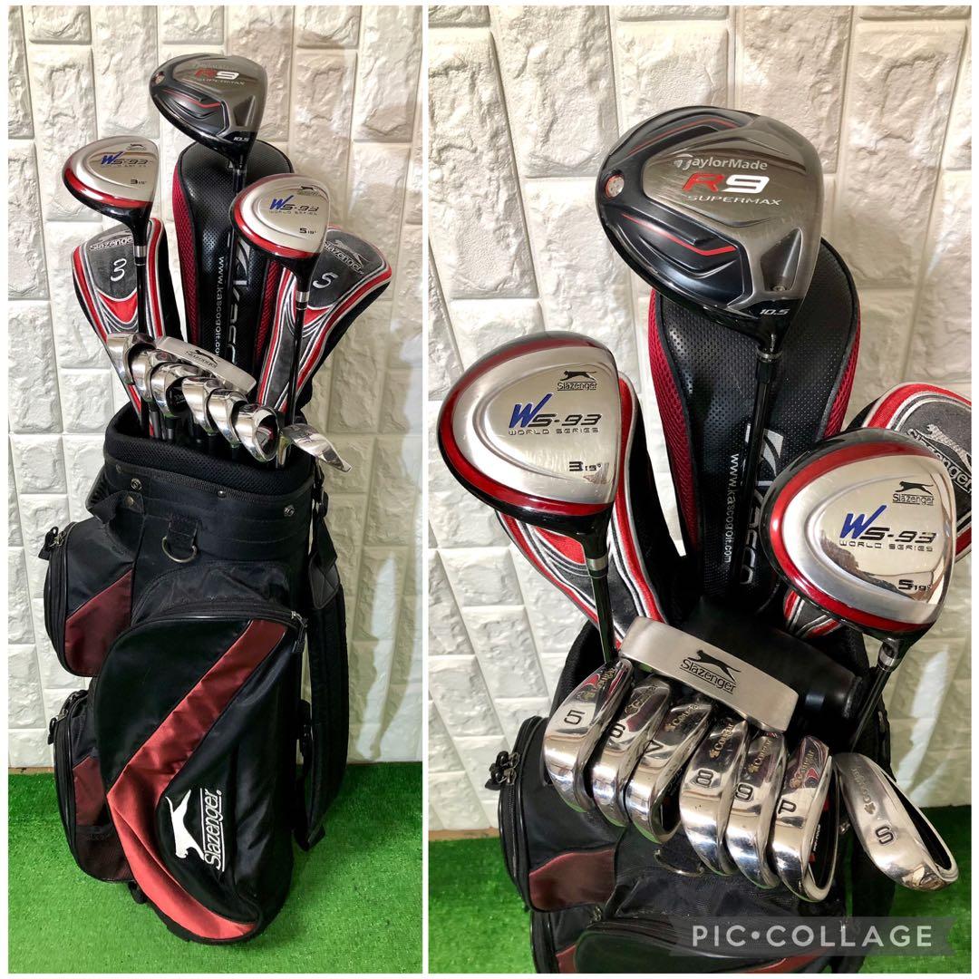 初心者おすすめ☆メンズ ゴルフクラブセット☆スラセンジャー☆キャディバッグ付