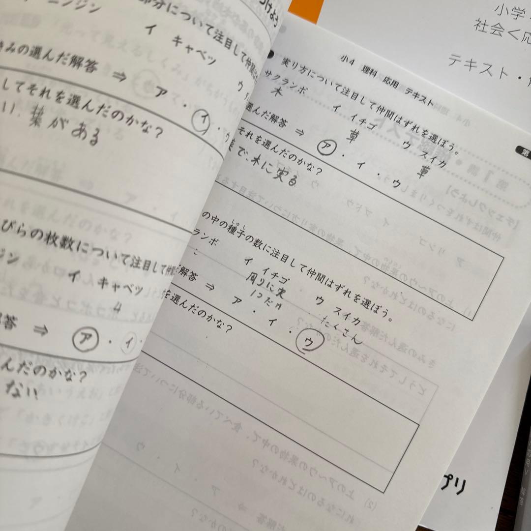 A*0様 スタディサプリ　教材テキスト　応用セット　4年5年6年生