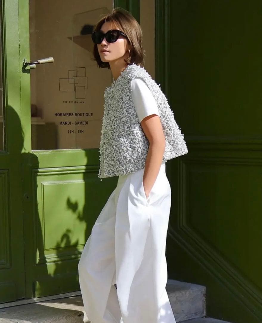 gypsohila ★ Sucre Gilet 【BlackNavy】