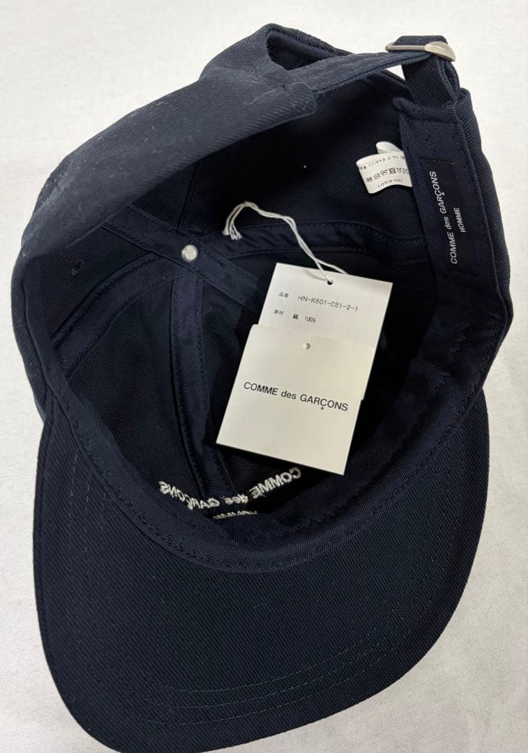 帽子 COMME des GARCONS HOMME Logo Cap