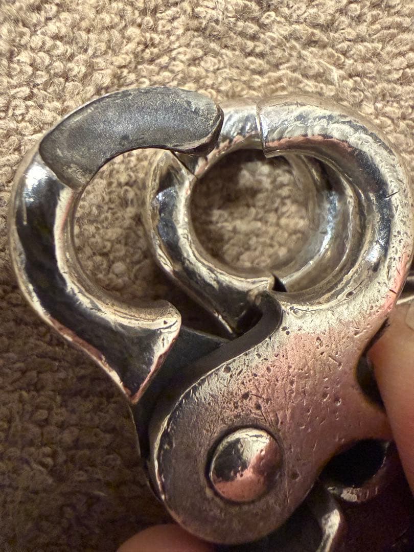 クロムハーツ FANCY LONG 2クリップ ロング　ウォレットチェーン