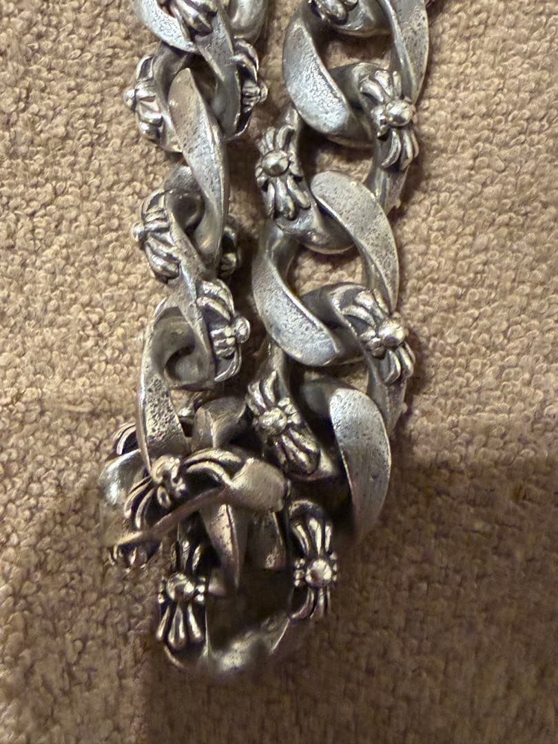 クロムハーツ FANCY LONG 2クリップ ロング　ウォレットチェーン