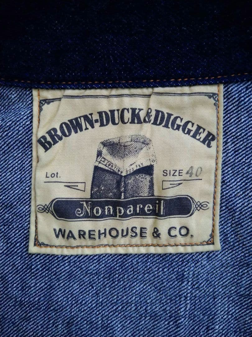 ウエアハウス NONPAREIL BLOUSE ノンパレイルブラウス サイズ40