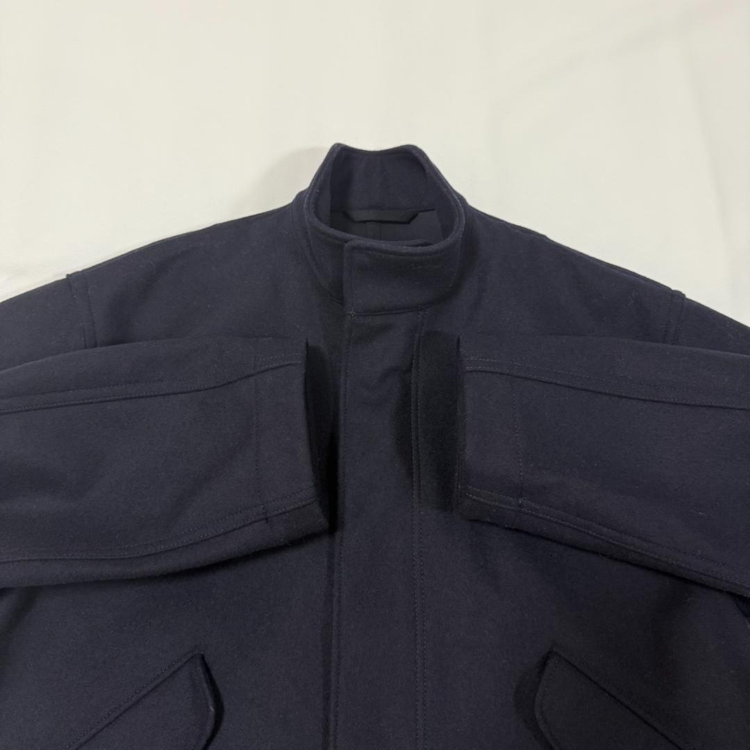 美品✨️スピックアンドスパン メルトンM-65フィールドコート ネイビー 完売品