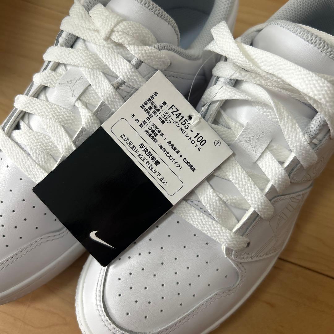 新品未使用　超レア　NIKE ジョーダン　NU レトロ　ゴルフシューズ　24.5