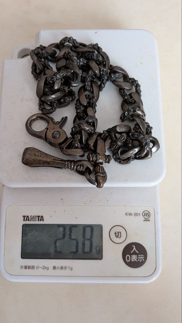 (*に様 エイ皮、ウォレットチェーン スターモチーフ、手作り貴重