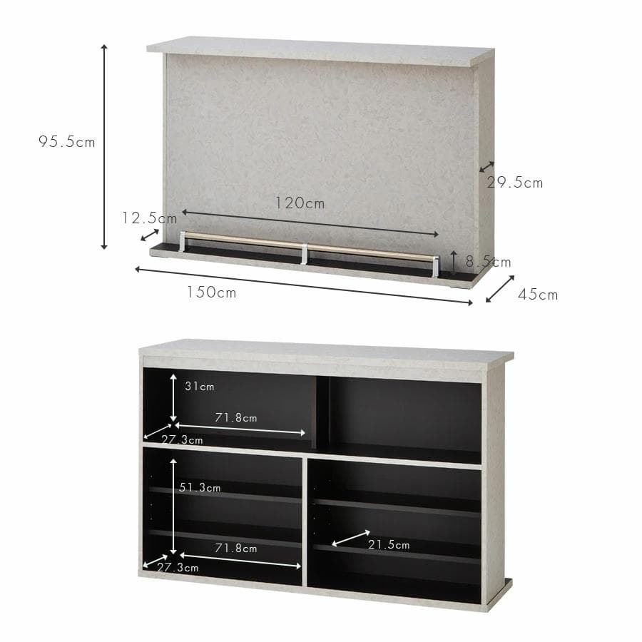 【直接引き取り限定特価】バーカウンターテーブル３点セットと椅子６脚