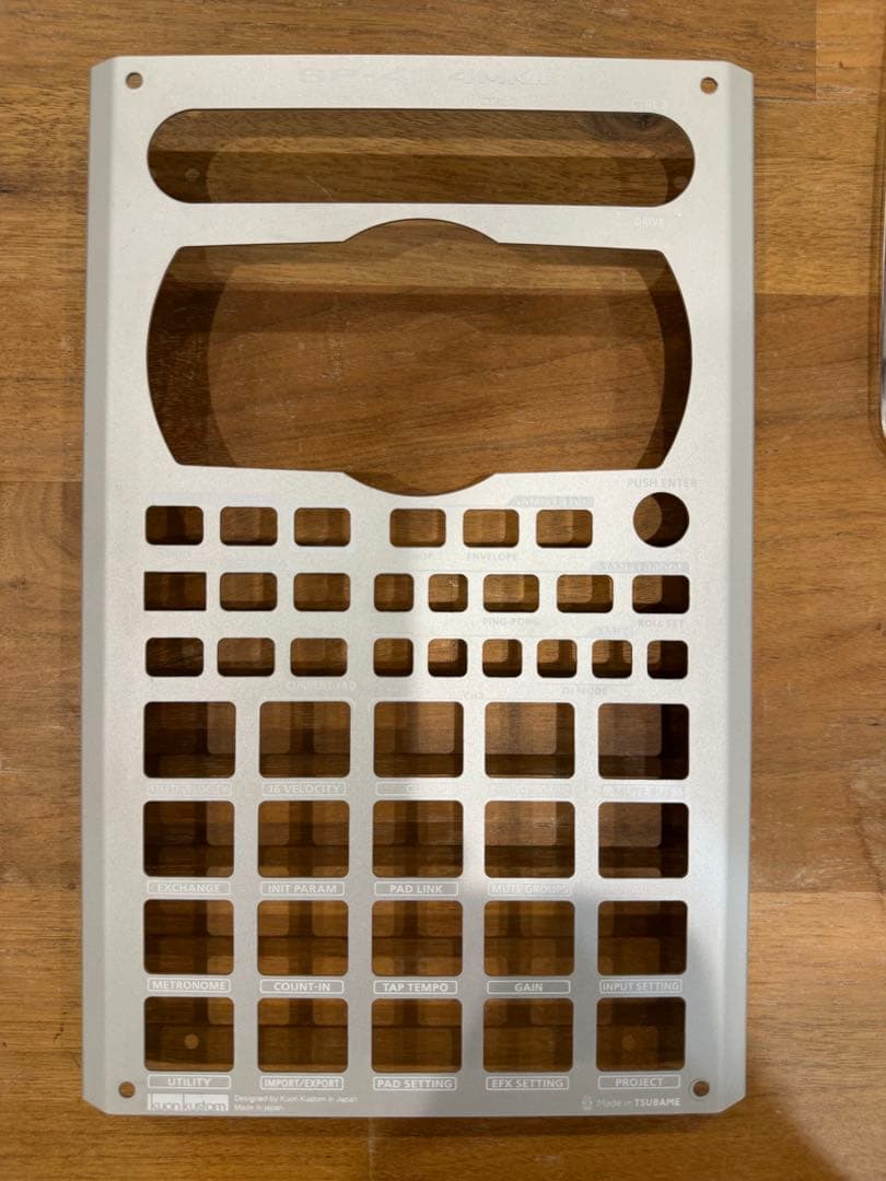 Sp404 mk2 燕　カスタムプレート