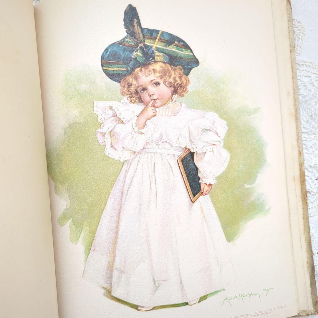 超稀少1898モードハンフリー絵本 洋書 児童書 ヴィクトリアン アンティーク