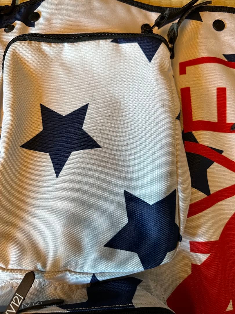 v12ゴルフキャディバッグ8.5インチ他3点セット