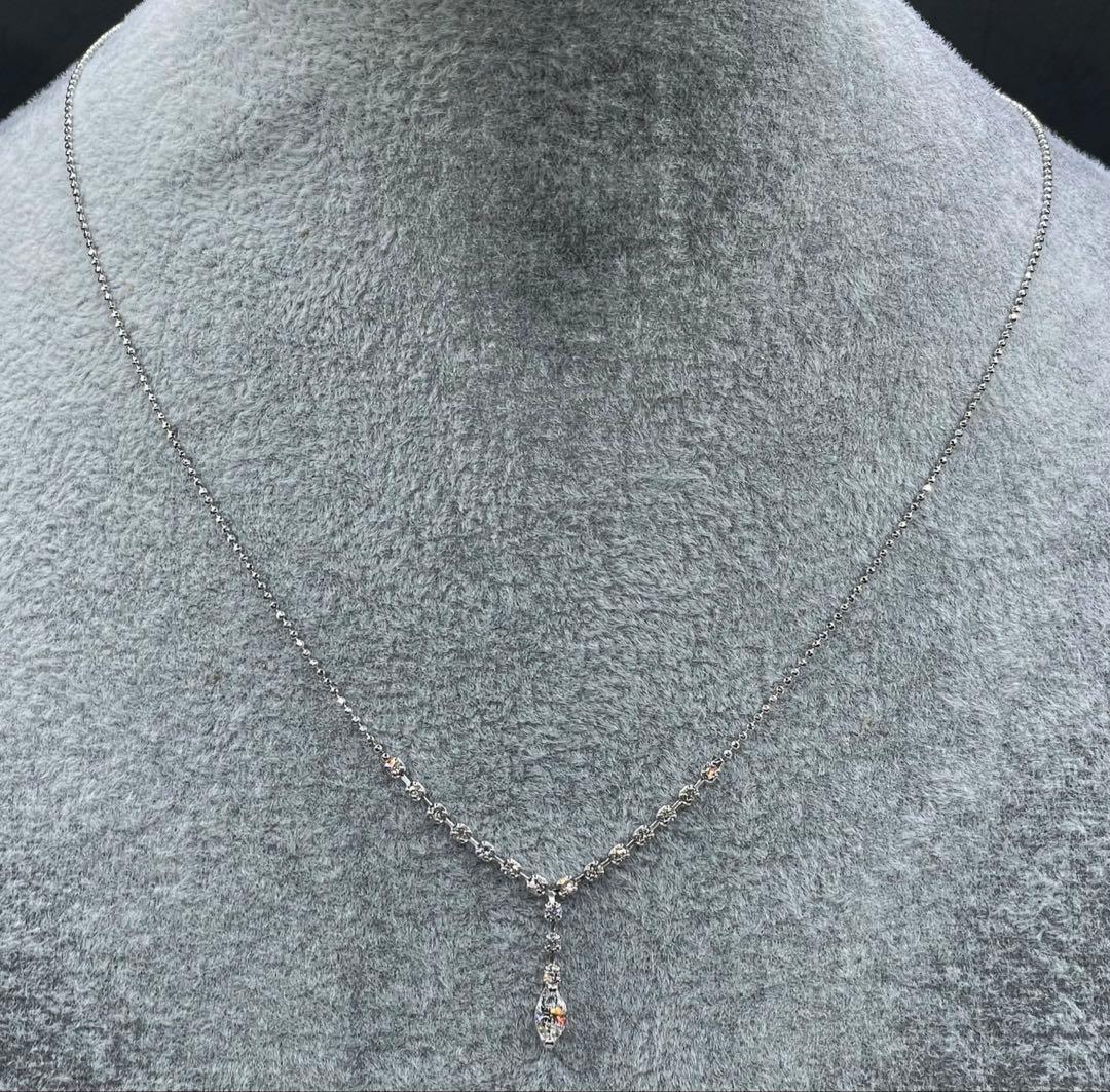 専用JA136★高級 ダイヤモンド0.59ct プラチナ ネックレス