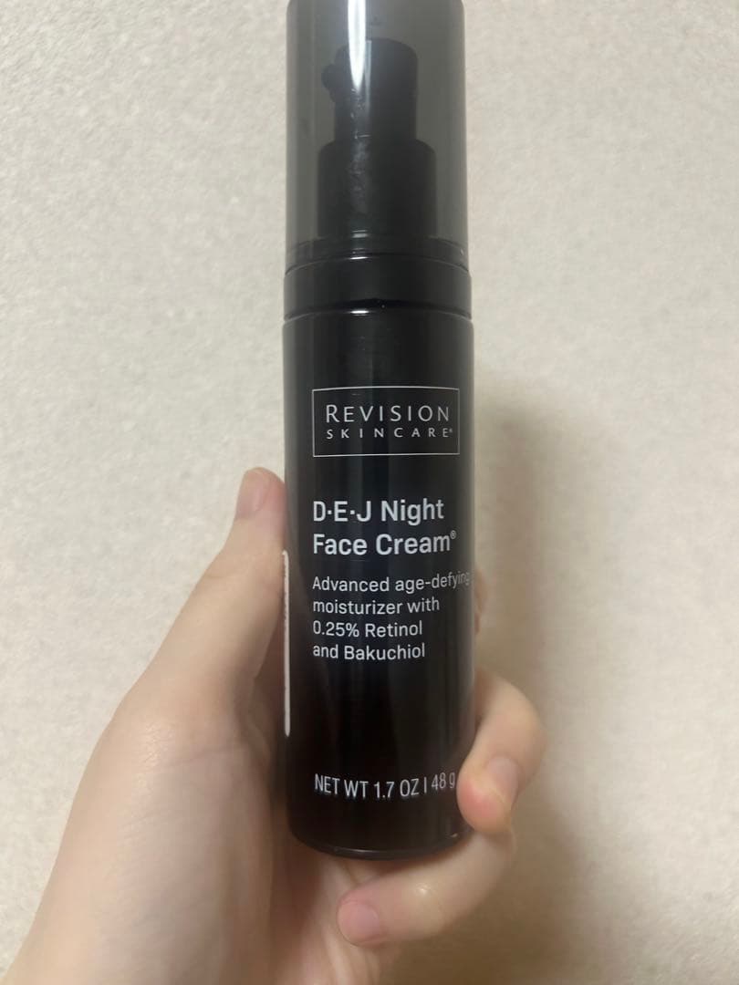 DEJナイトフェイスクリーム　リビジョン