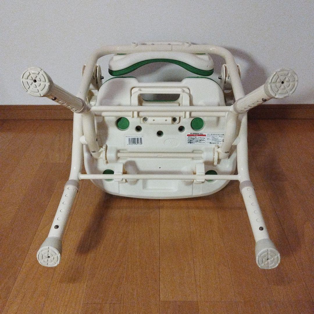 アロン化成 安寿 折りたたみシャワーベンチ FSフィット (G） 高さ6段調整可