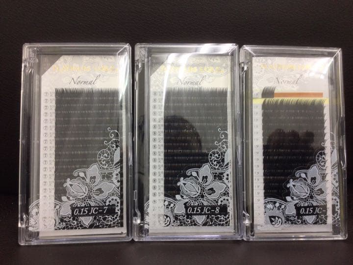 Miss eyed'or  JCカール太さ0.15㎜長さ7~9㎜と11~15㎜